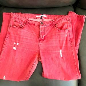 Women’s jeans - Red skinny jeans
